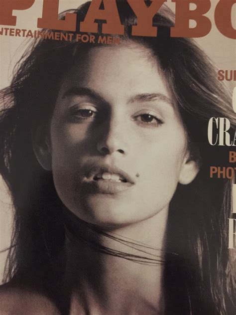 naked cindy|Playboy Magazine, July 1988: Cindy Crawford Pictorial Review